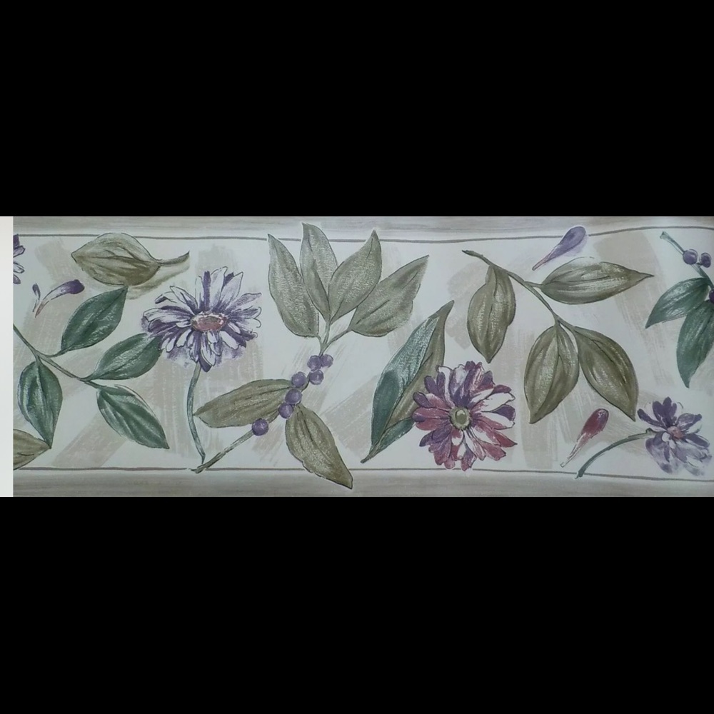 Roll 15’ Croscill AUTUMN LEAVES Wallpaper Border